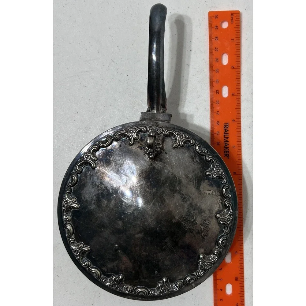 Alpacca Mexico Silver Plate Silent Butler Ornate‎ Original Alt Heidelberg